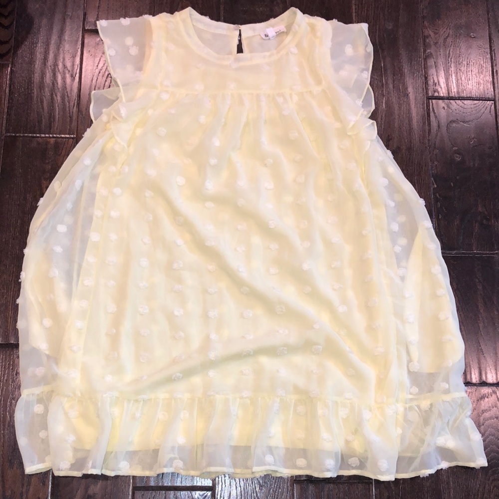 &Merci yellow boho dress size medium - Picture 2 of 9